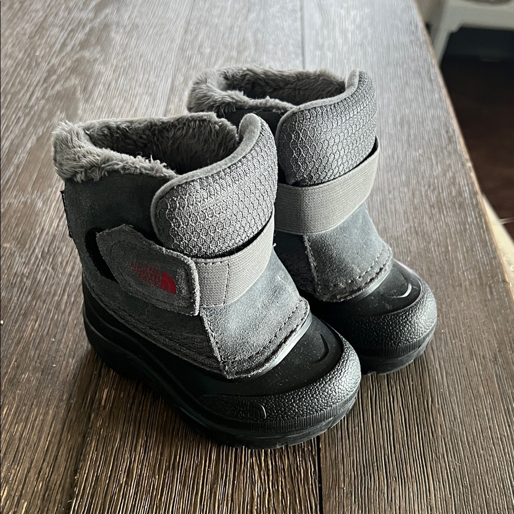 Toddler Gray TNF Winter Boots